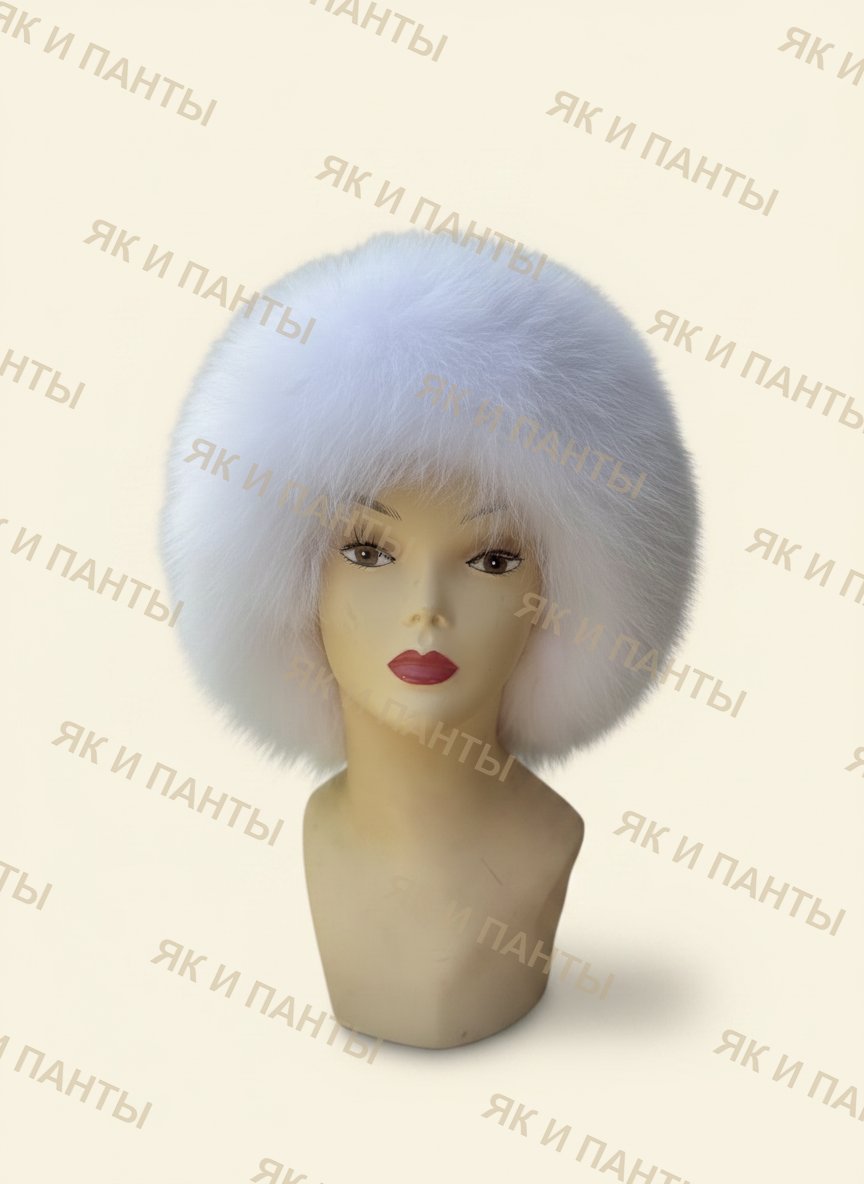 Боярка из песца расшитая