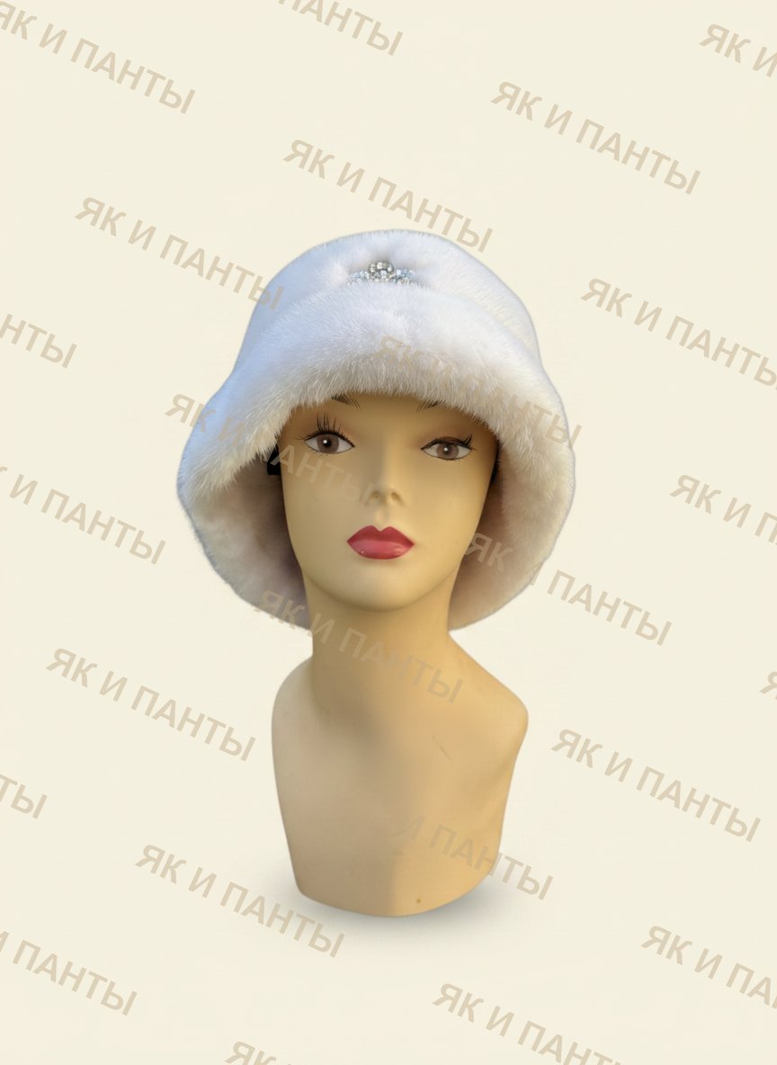 Панама из норки зимняя
