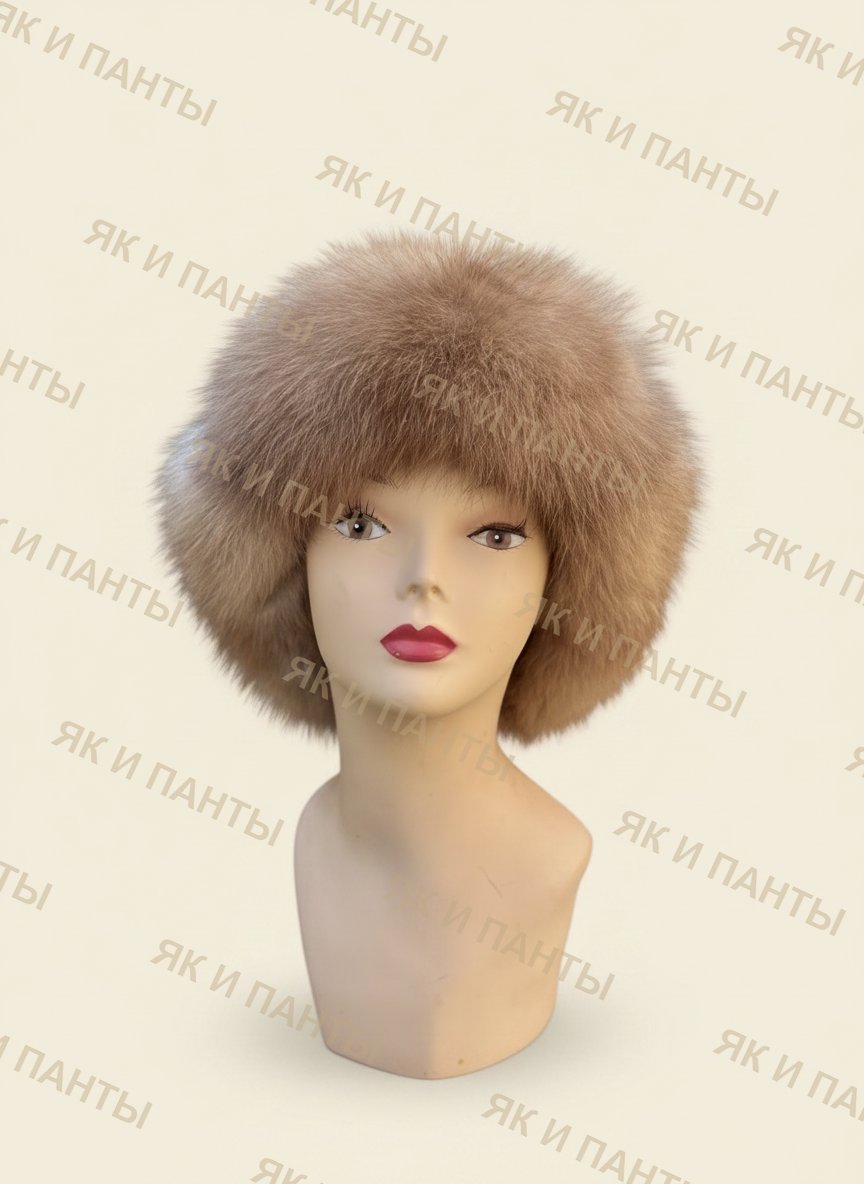 Шапка из соболя с норкой