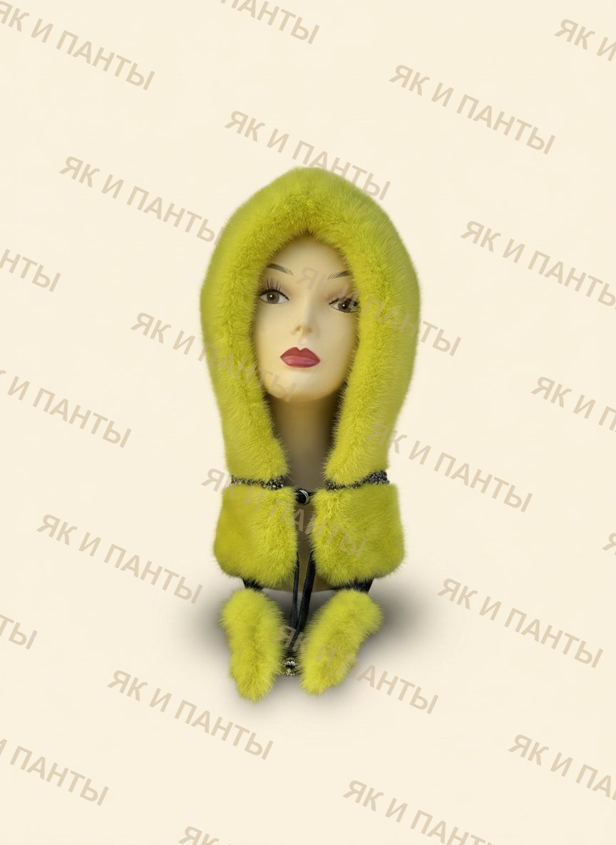 Капор из норки