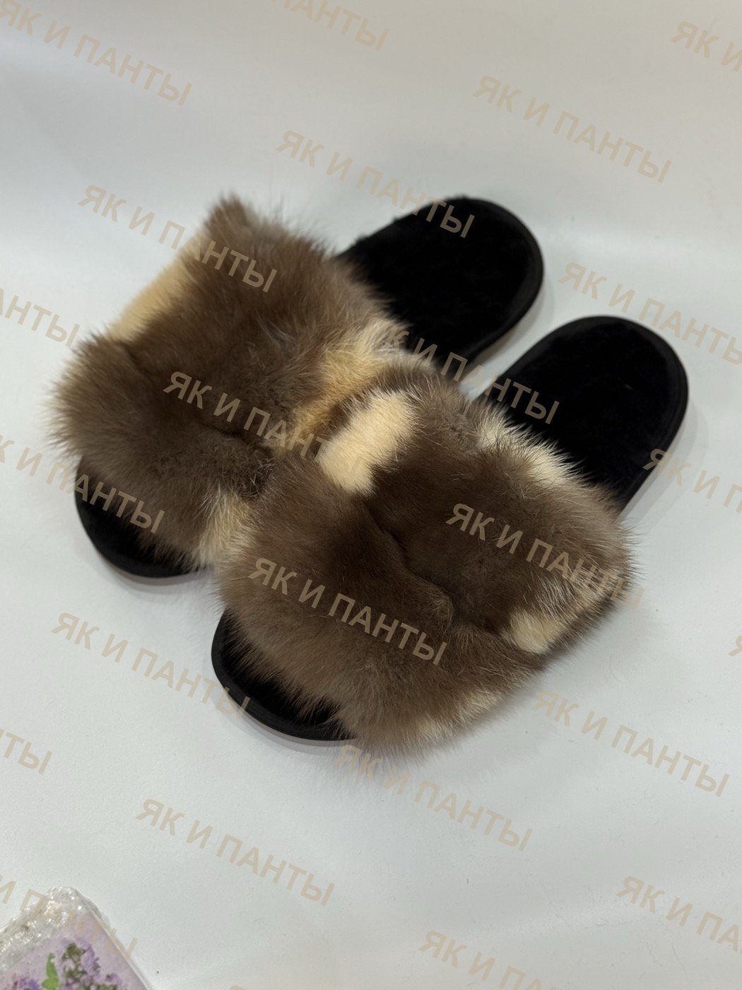 Тапки из куницы