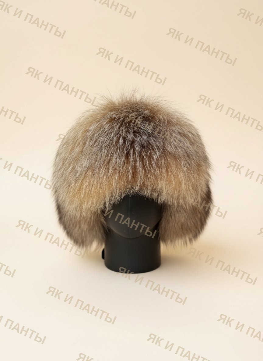 Малахай из чернобурки «Кристал»