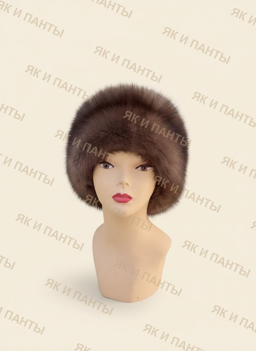 Повязка из цельного соболя