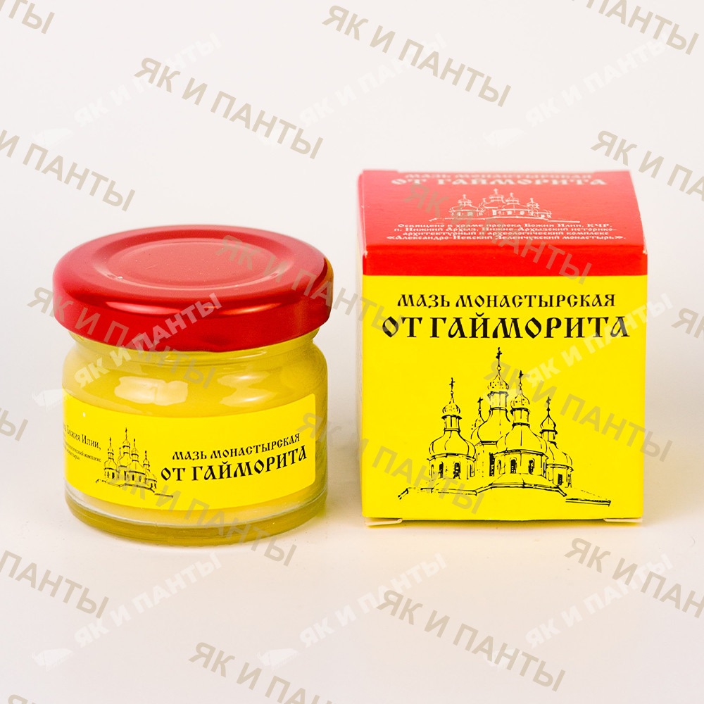 Мазь от гайморита, насморка, отита
